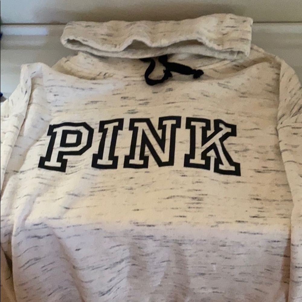 High neck PINK Victoria’s Secret Sweatshirt
